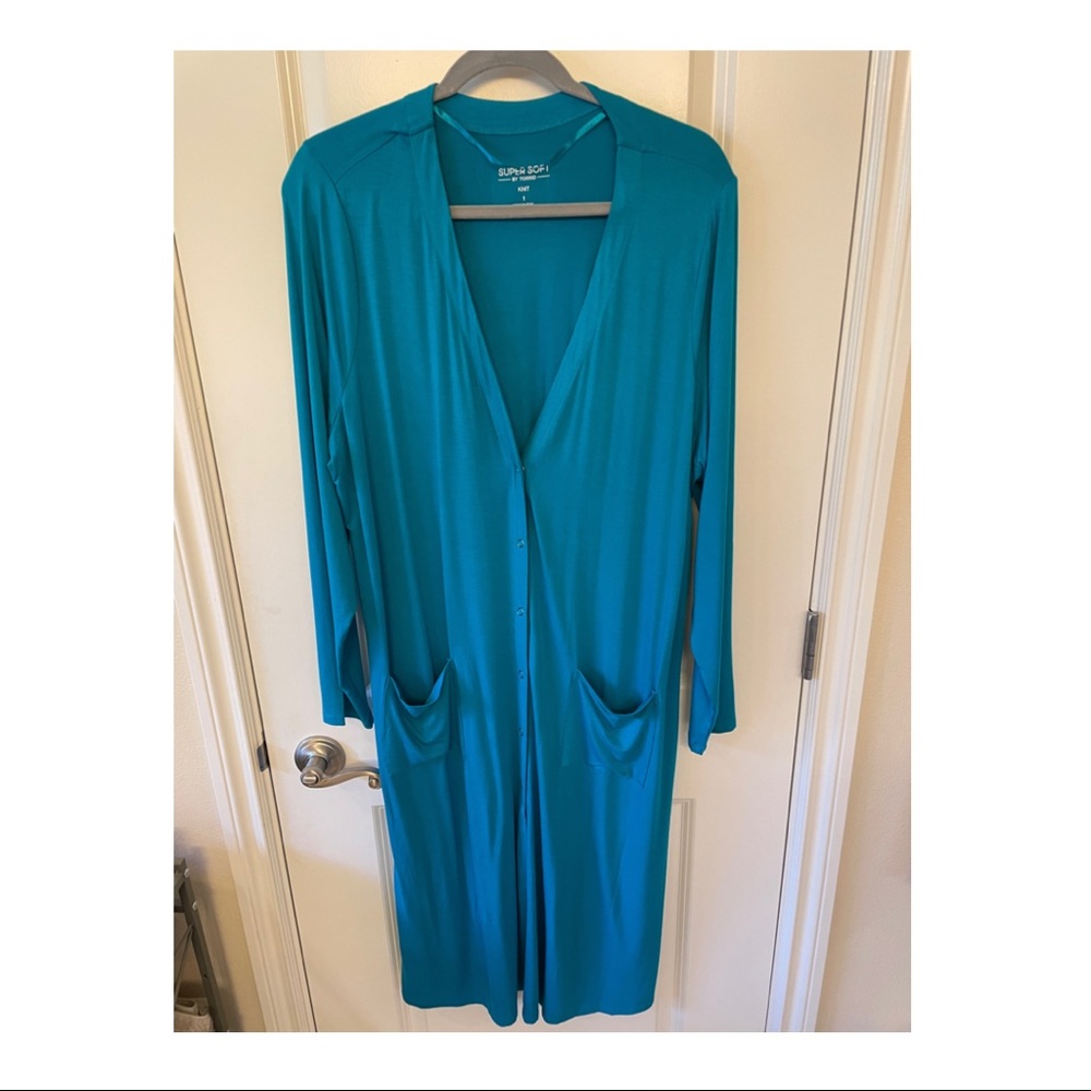 NWOT Torrid Super Soft Duster Cardigan, size 1